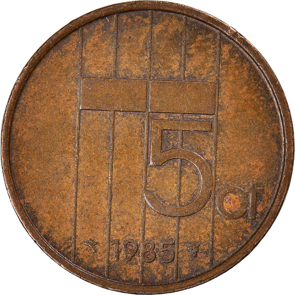 Munten, Nederland, 5 Cents, 1985