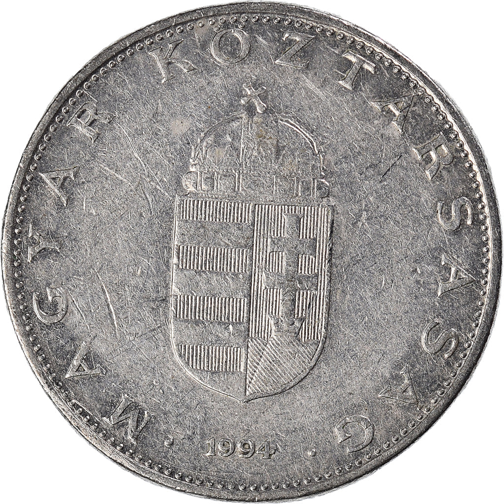 Coin, Hungary, 10 Forint, 1994
