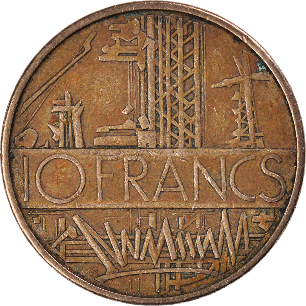 Münze, Frankreich, 10 Francs, 1974