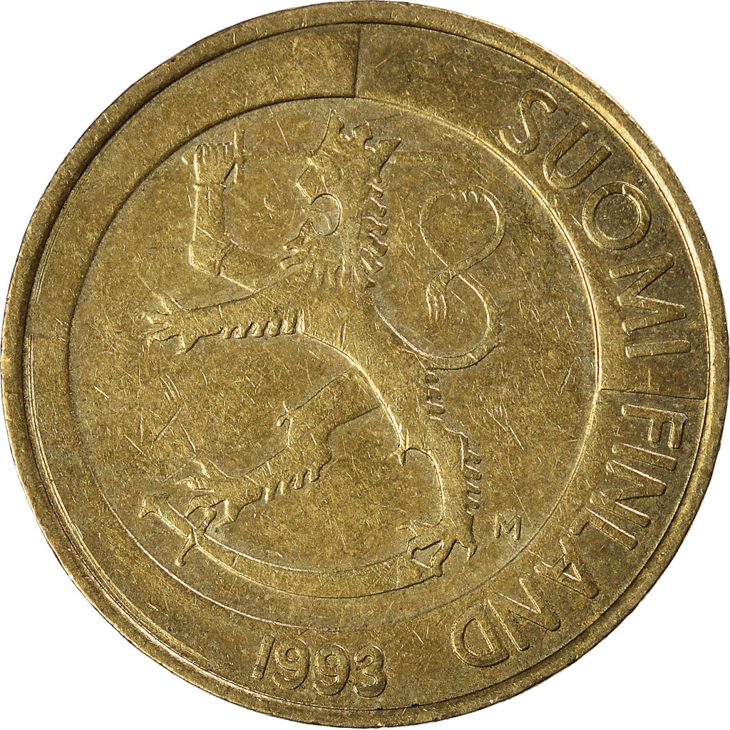 Moneta, Finlandia, Markka, 1993