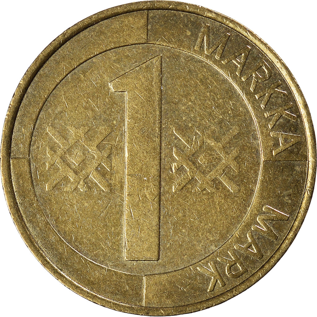 Moneta, Finlandia, Markka, 1993