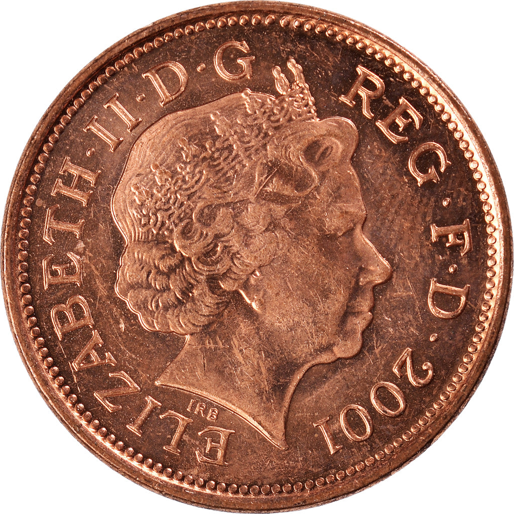 Moneta, Gran Bretagna, 2 Pence, 2001