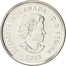 Coin, Canada, 25 Cents, 2013, MS(63), Cupro-nickel, KM:New