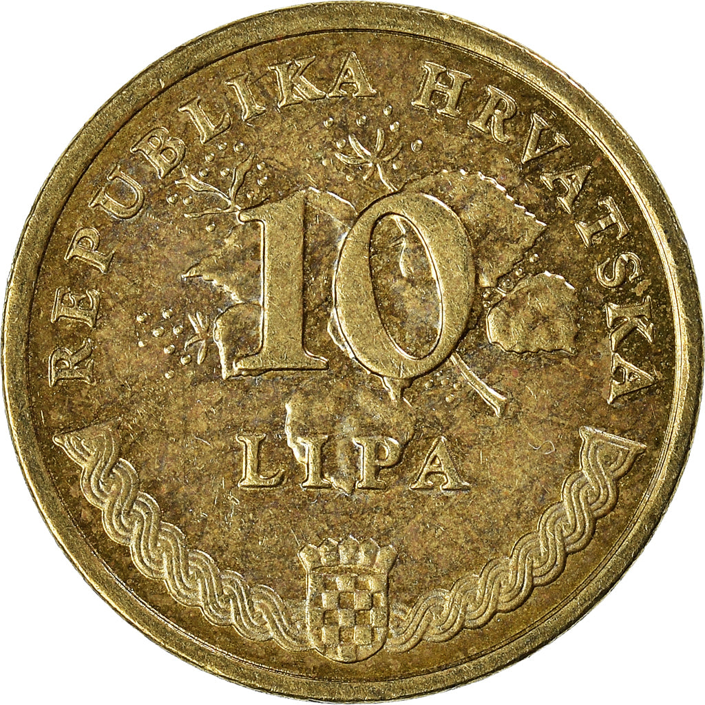 Moneda, Croacia, 10 Lipa, 2013