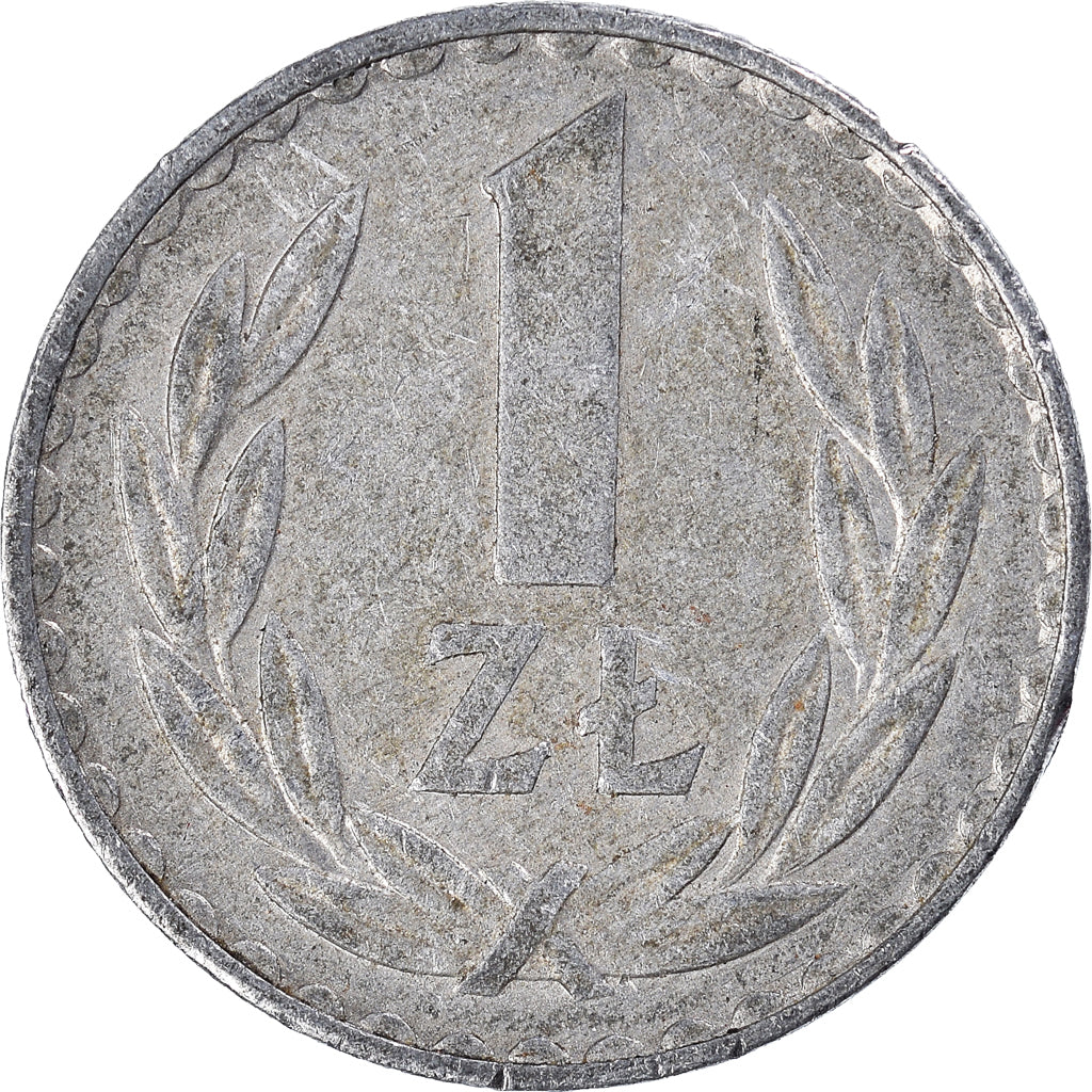 Münze, Polen, Zloty, 1977