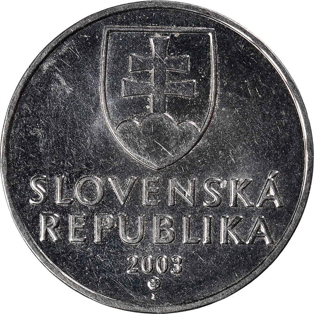 Münze, Slowakei, 2 Koruna, 2003