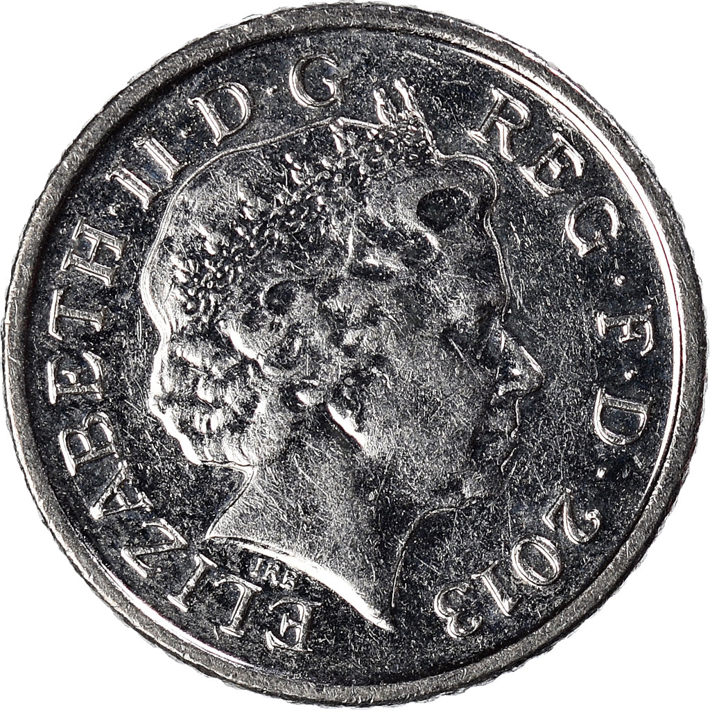 Münze, Großbritannien, 5 Pence, 2013