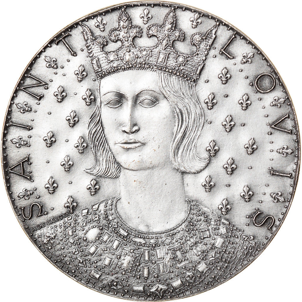 France, Médaille, 7ème Centenaire de la Mort de Saint-Louis, History, 1970, De