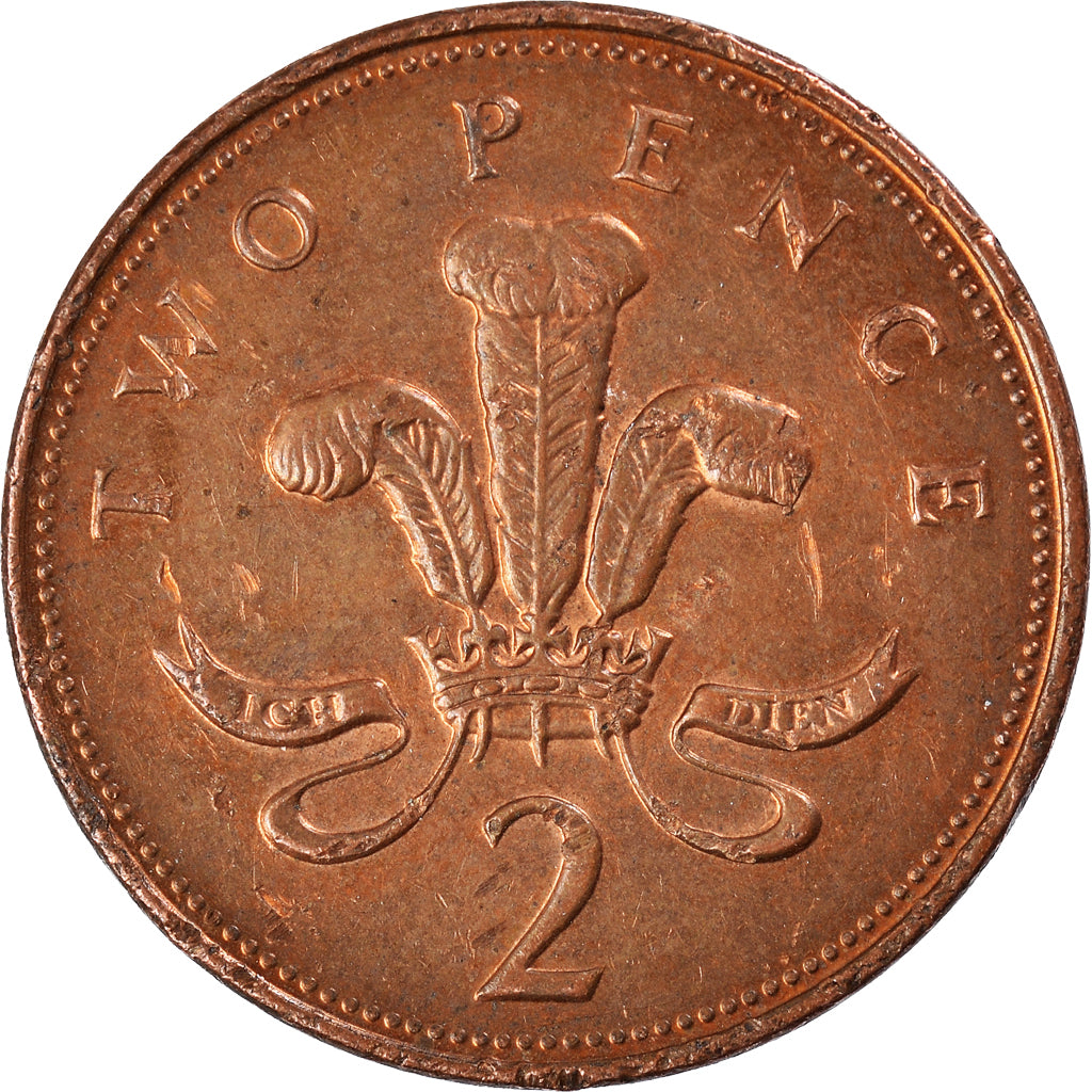 Monnaie, Grande-Bretagne, 2 Pence, 1999