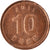 Moneda, COREA DEL SUR, 10 Won, 2011