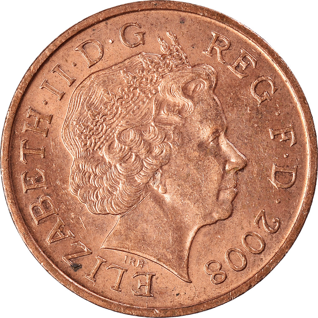 Moneda, Gran Bretaña, Penny, 2008