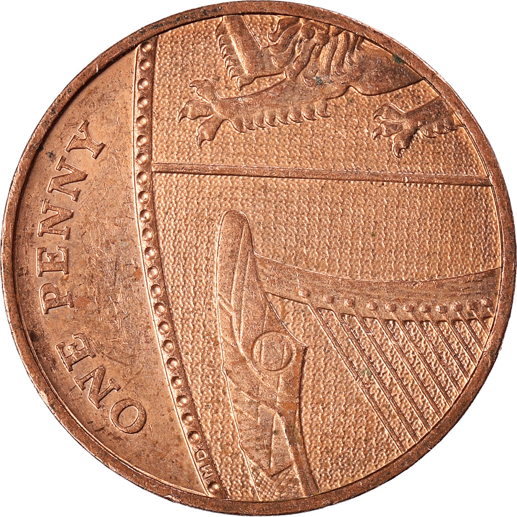 Moneda, Gran Bretaña, Penny, 2008