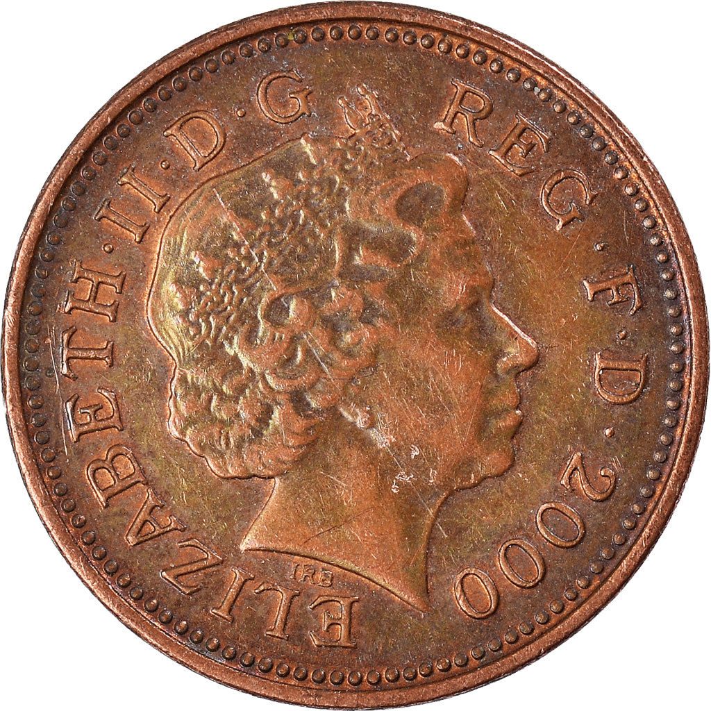 Moeda, Grã-Bretanha, Penny, 2000