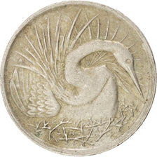 SINGAPORE, 5 Cents, 1982, Singapore Mint, KM #2a, EF(40-45), Copper-Nickel Clad.