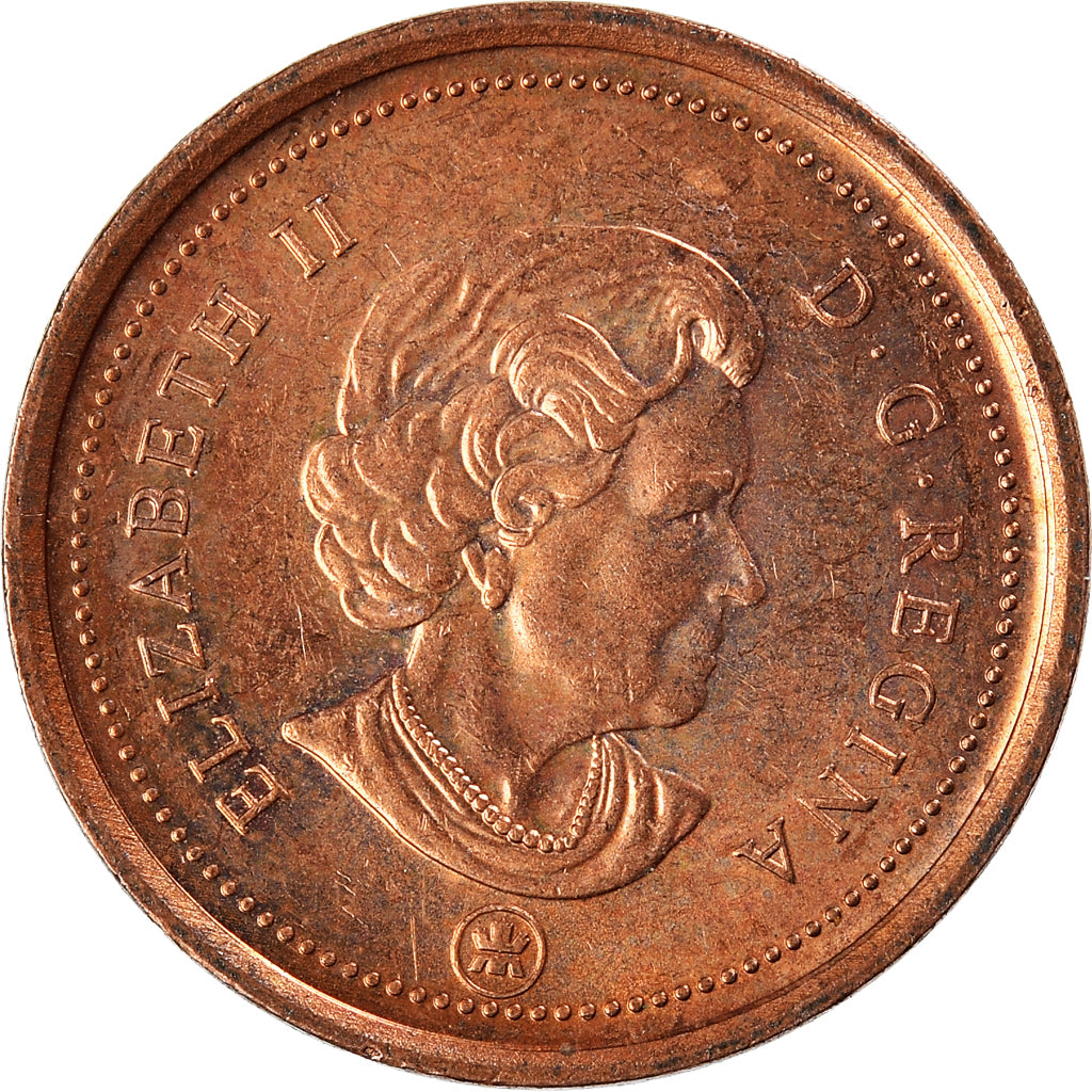 Moeda, Canadá, Cent, 2010