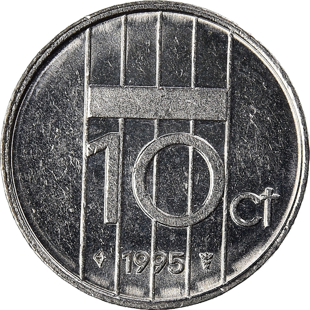 Munten, Nederland, 10 Cents, 1995