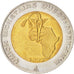 WEST AFRICAN STATES, 250 Francs, 1993, KM #13, MS(60-62), Bi-Metallic, 7.92