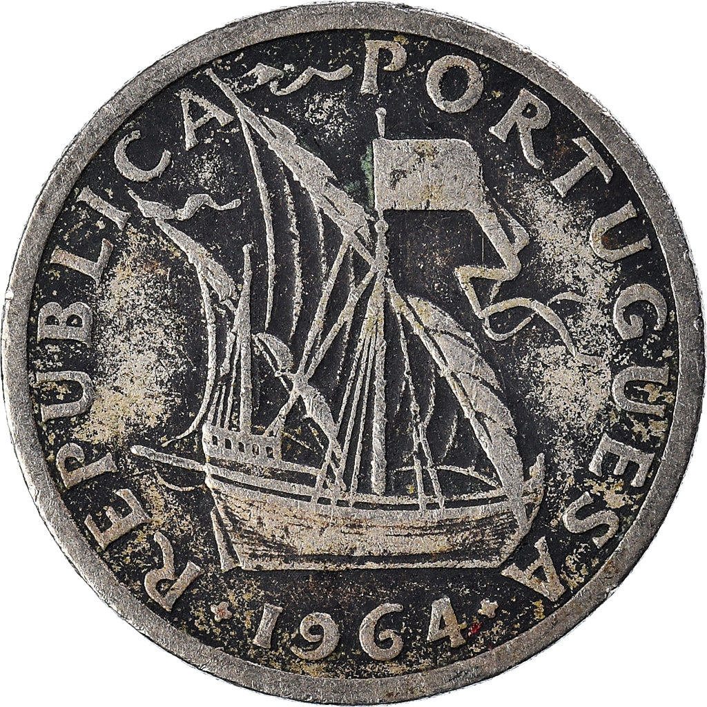 Moneta, Portogallo, 2-1/2 Escudos, 1964