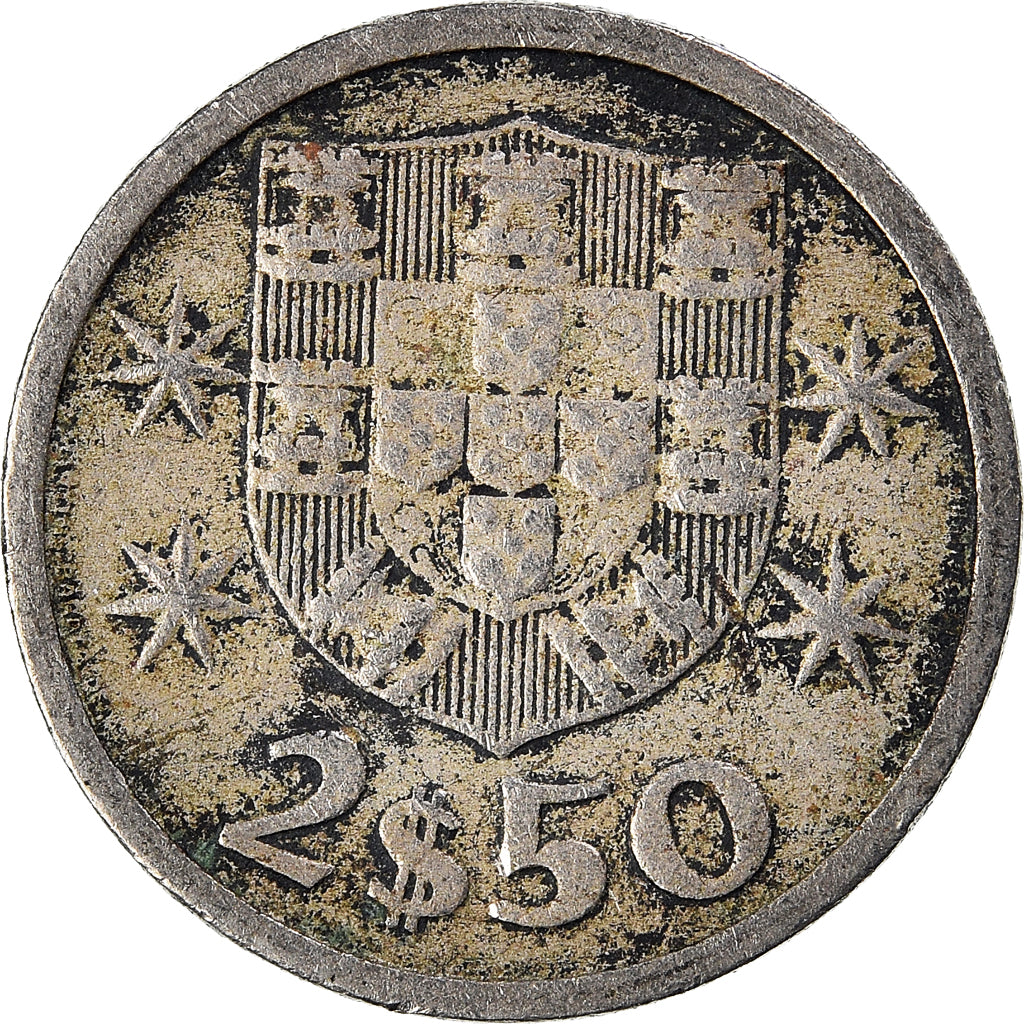 Moneta, Portogallo, 2-1/2 Escudos, 1964