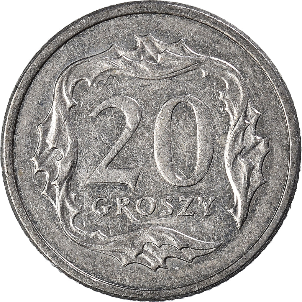 Monnaie, Pologne, 20 Groszy, 2003