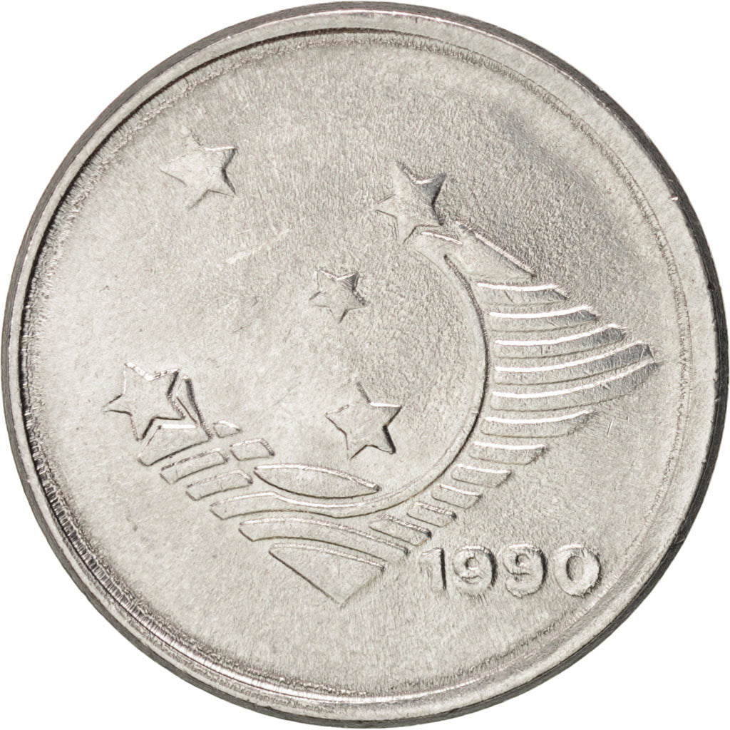 BRAZIL, Cruzeiro, 1990, KM #617, MS(63), Stainless Steel, 20.5, 3.53