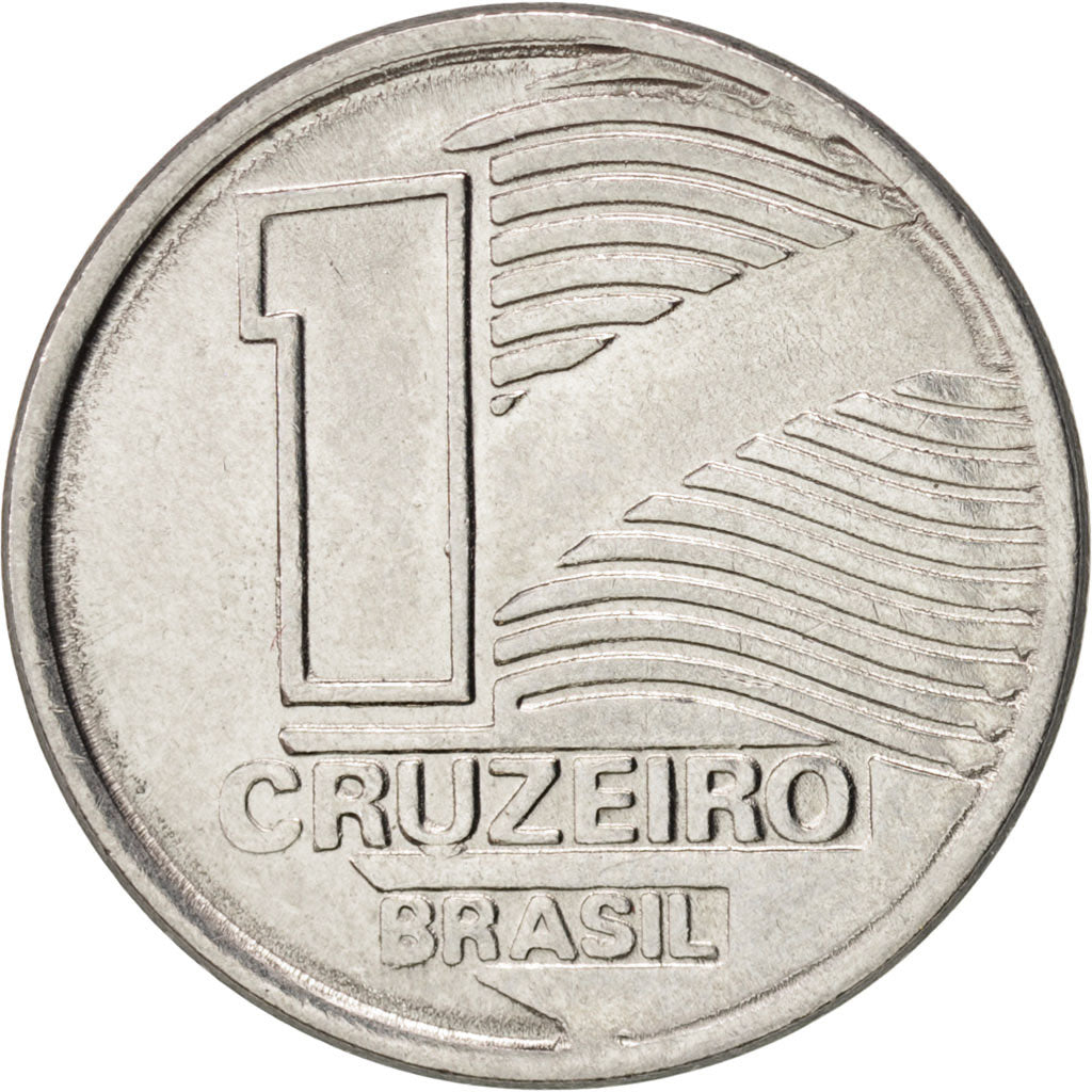 BRAZIL, Cruzeiro, 1990, KM #617, MS(63), Stainless Steel, 20.5, 3.53