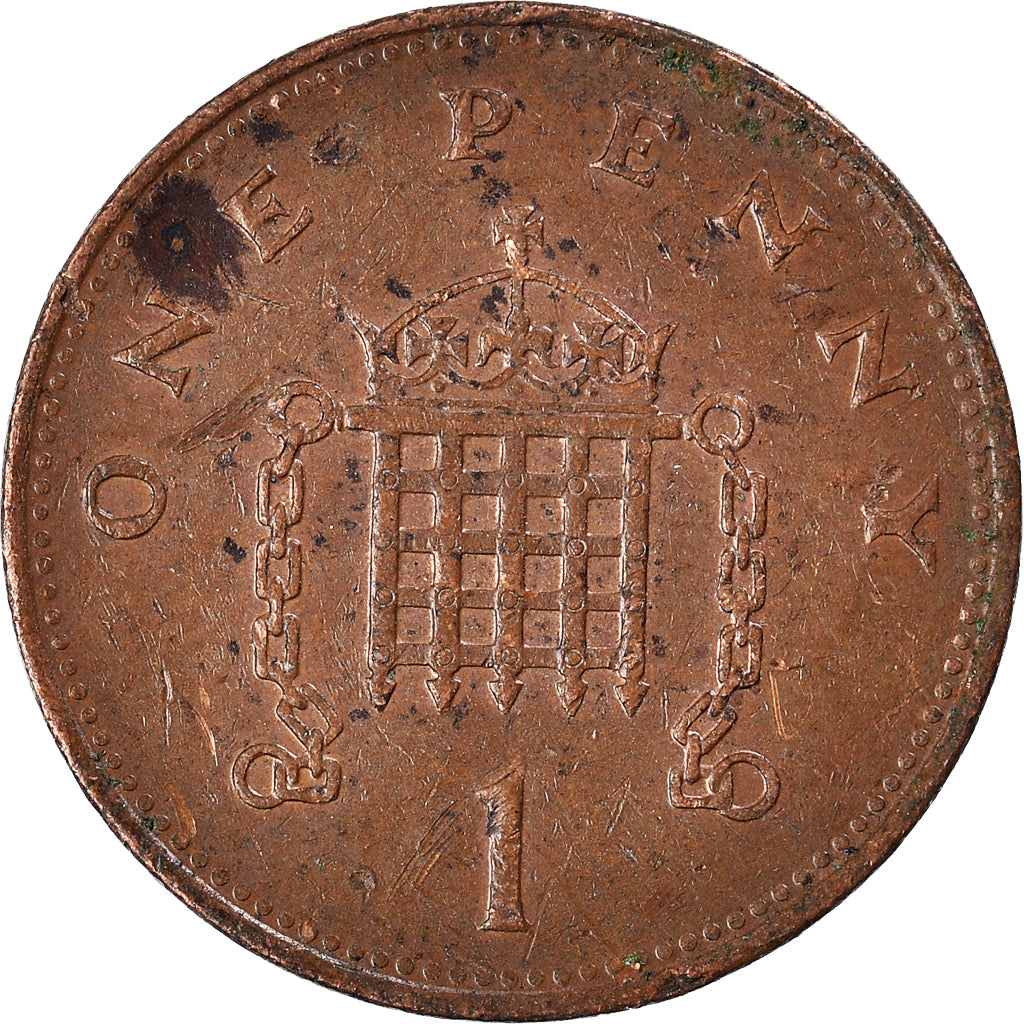 Münze, Großbritannien, Penny, 1992