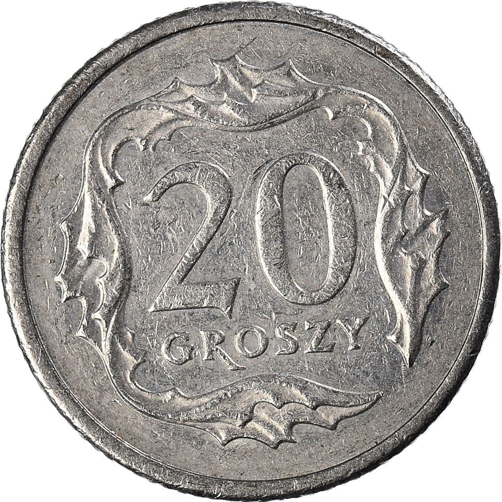 Coin, Poland, 20 Groszy, 1996