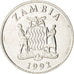 Munten, Zambia, 50 Ngwee, 1992, UNC-, Nickel plated steel, KM:30