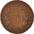 Monnaie, Inde britannique, 1/2 Pice, 1853