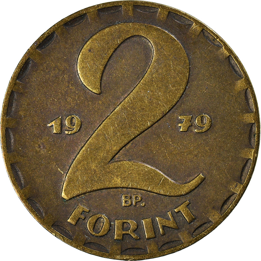 Coin, Hungary, 2 Forint, 1979