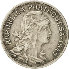Coin, Portugal, 50 Centavos, 1947, EF(40-45), Copper-nickel, KM:577