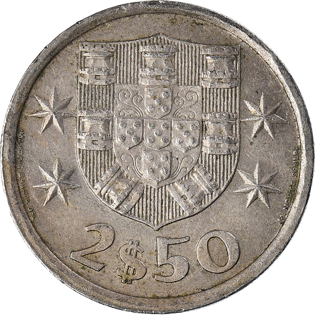 Moneta, Portogallo, 2-1/2 Escudos, 1980
