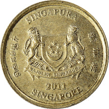 Münze, Singapur, 5 Cents, 2011
