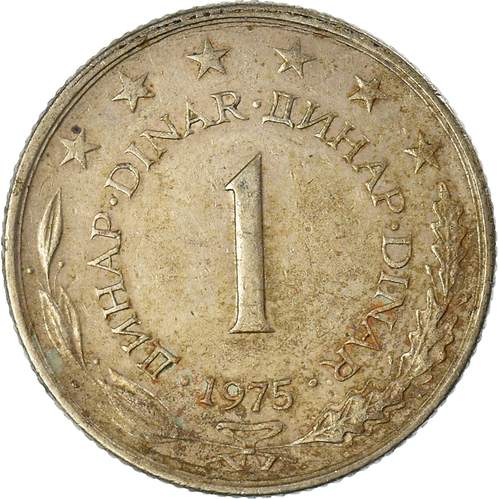 Moneta, Iugoslavia, Dinar, 1975