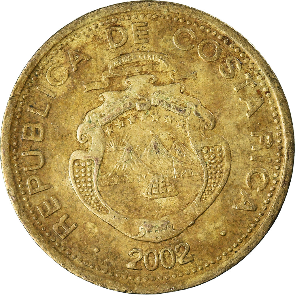 Moneda, Costa Rica, 10 Colones, 2002
