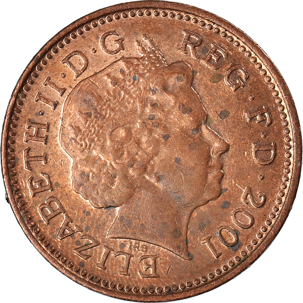 Moneta, Gran Bretagna, Penny, 2001