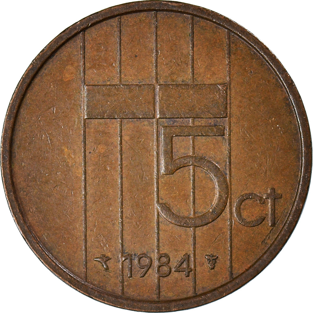 Munten, Nederland, 5 Cents, 1984