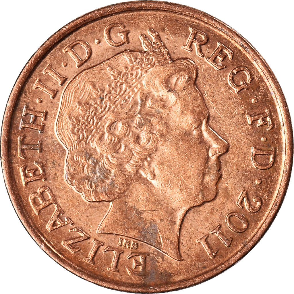 Münze, Großbritannien, Penny, 2011