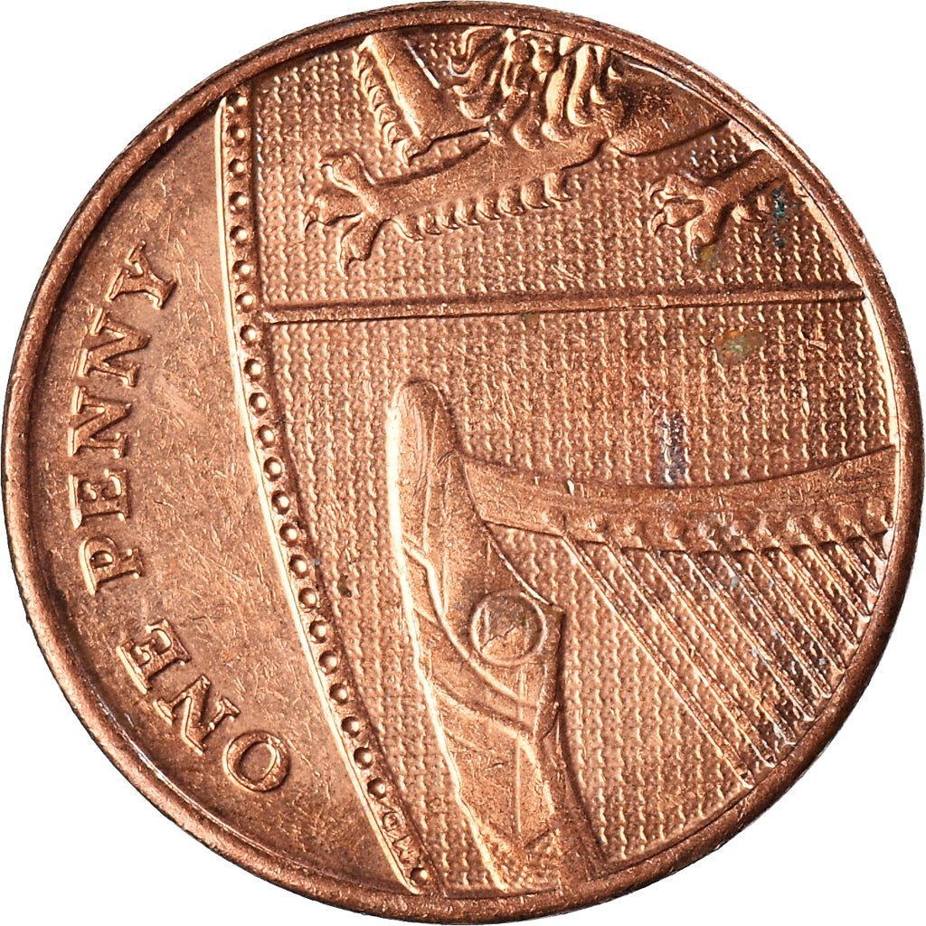 Münze, Großbritannien, Penny, 2011