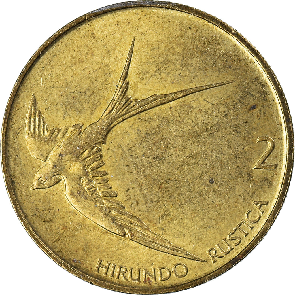 Munten, Slovenië, 2 Tolarja, 1998