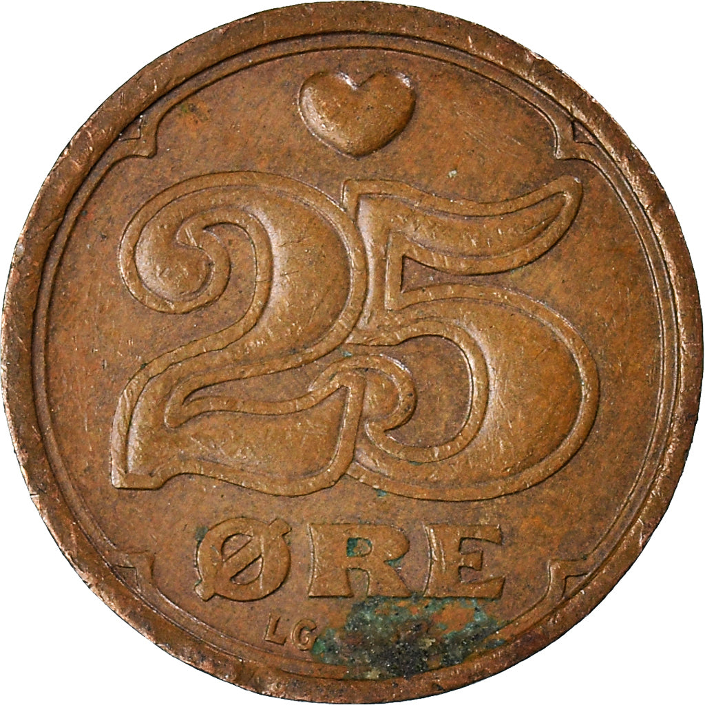 Moneta, Dania, 25 Öre, 1992