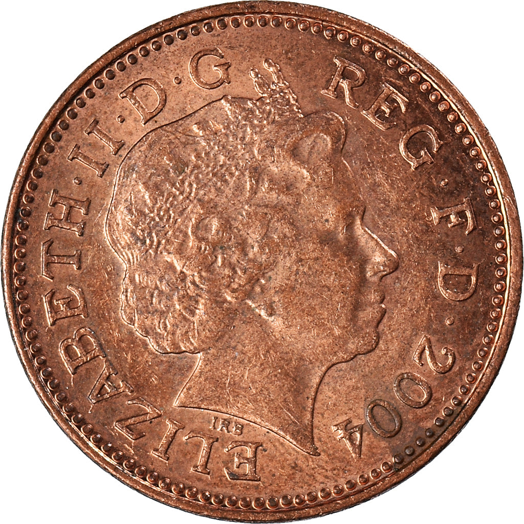 Coin, Great Britain, Penny, 2004