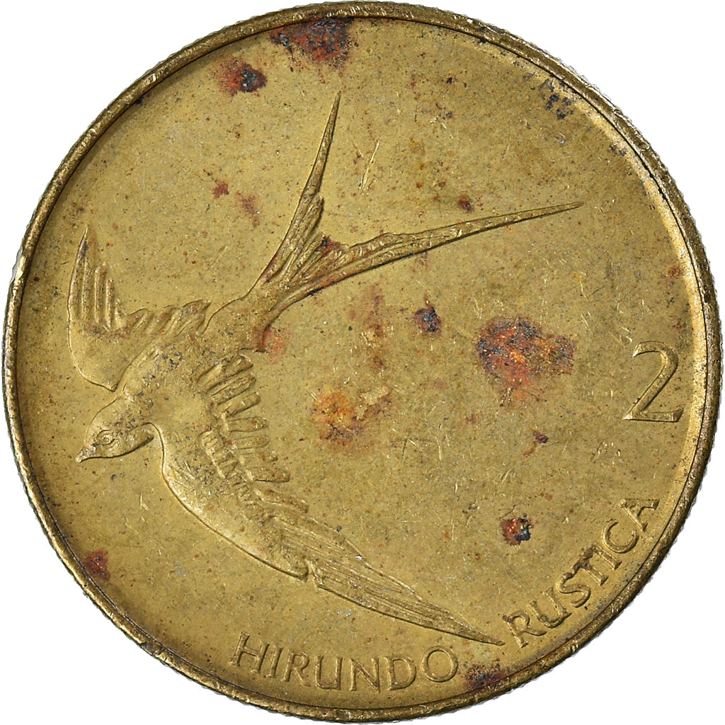 Monnaie, Slovénie, 2 Tolarja, 1996