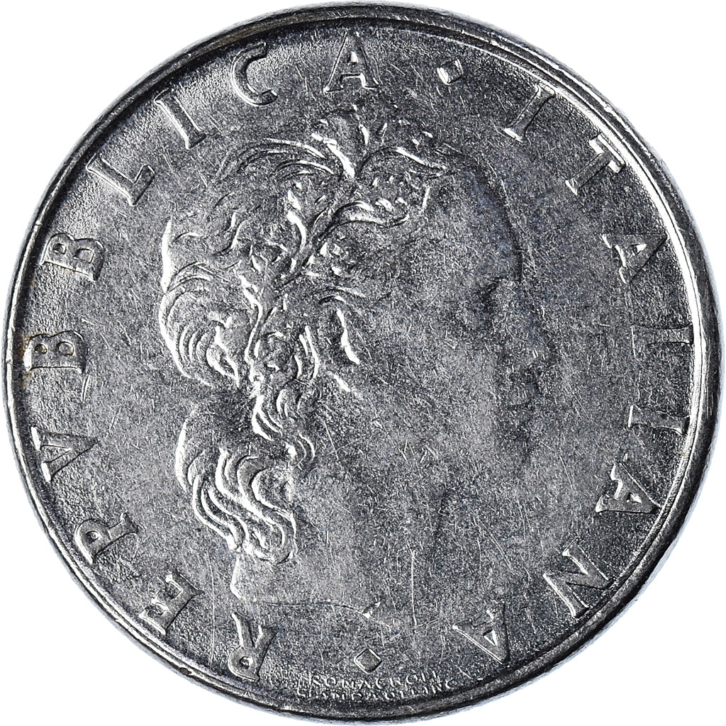 Moeda, Itália, 50 Lire, 1982