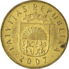 Coin, Latvia, 5 Santimi, 2007