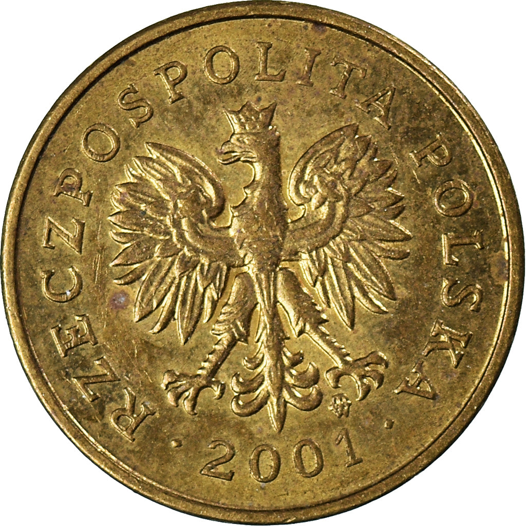 Münze, Polen, 2 Grosze, 2001