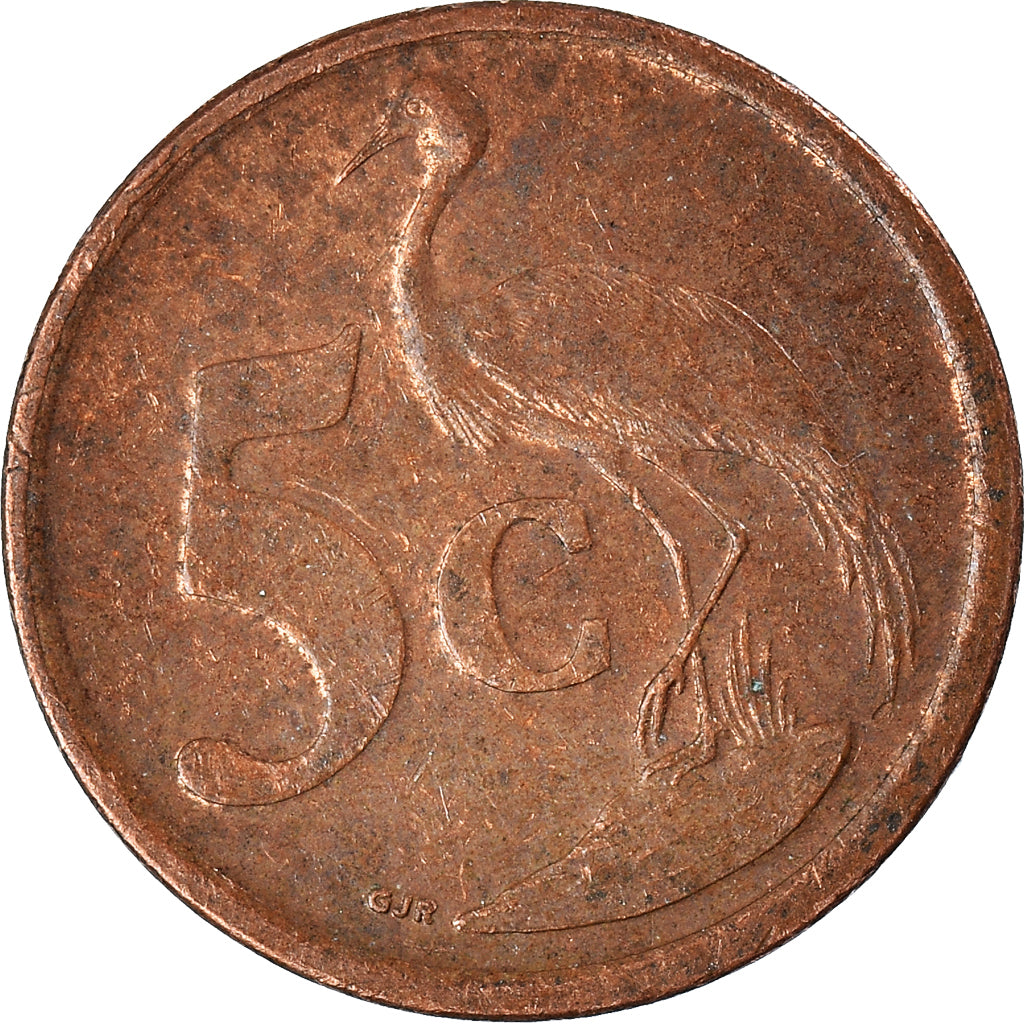 Moneda, Sudáfrica, 5 Cents, 2009
