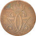 DENMARK, Skilling, 1771, KM #616.1, VF(20-25), Copper, 29, 10.93