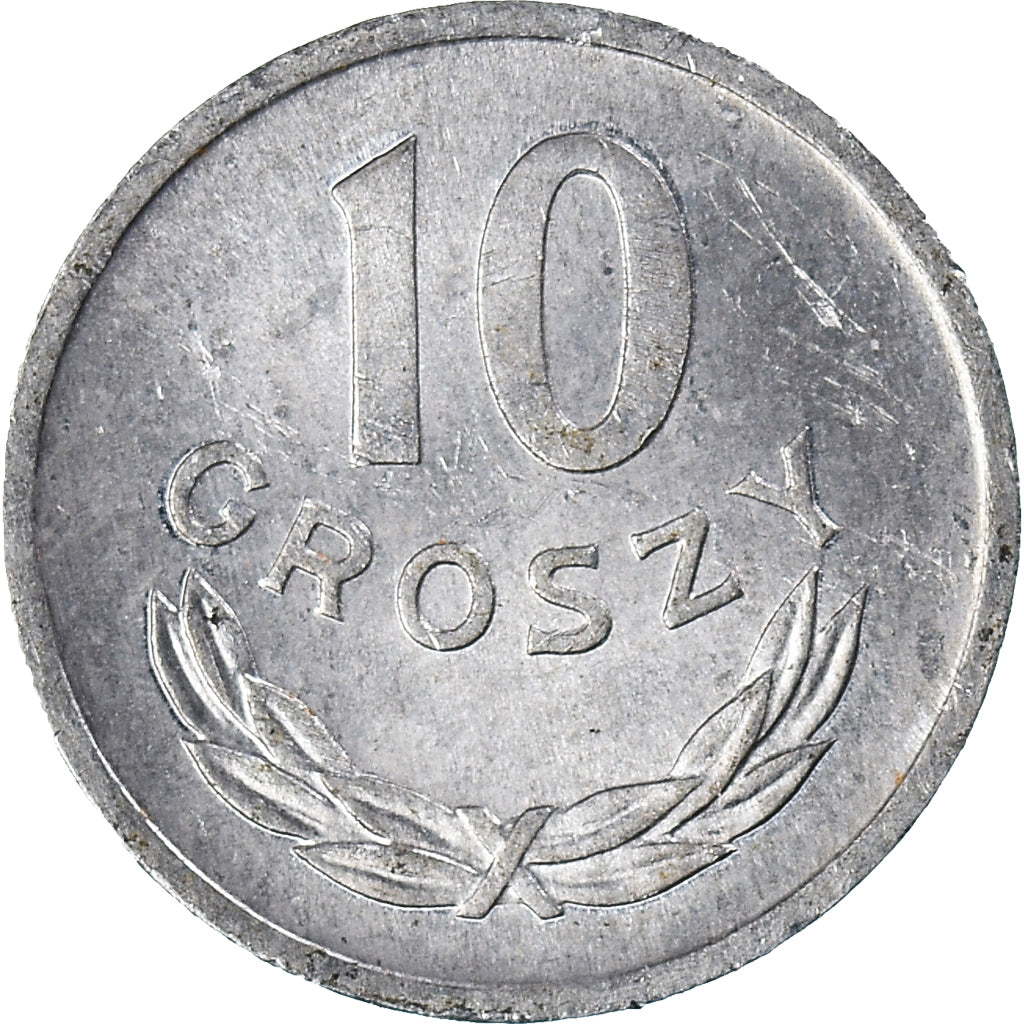 Münze, Polen, 10 Groszy, 1970